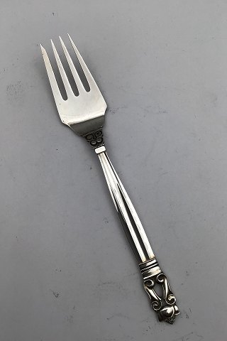 Georg Jensen Sterling Sølv Konge Salatgaffel No. 041