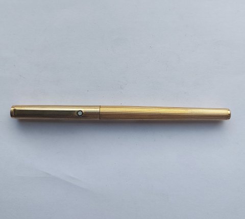 Montblanc Slim Line  Gold Ballpoint Pen