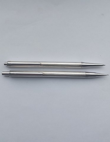 PEN SET: 925 Sterling silver ballpoint pen and pencil