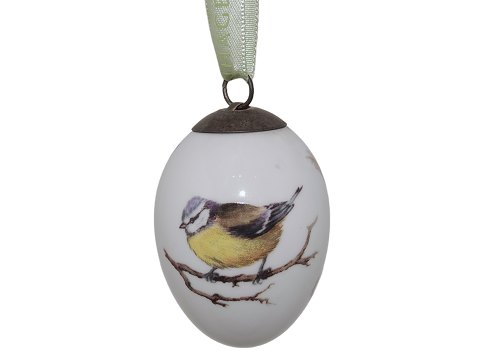 Royal CopenhagenEaster egg with bird (Blue Tit)