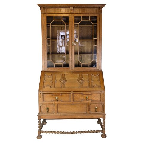 Chatol - Upper cabinet - Oak - Wood Carvings - England - 1890Great condition
