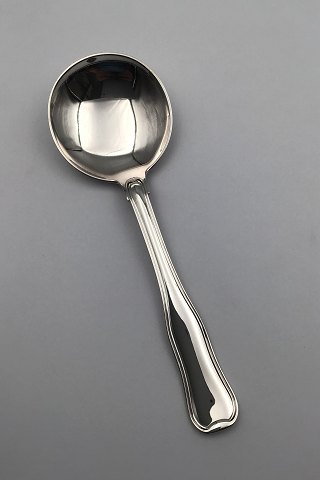 Georg Jensen Sterling Sølv Dobbeltriflet Suppeske No. 51