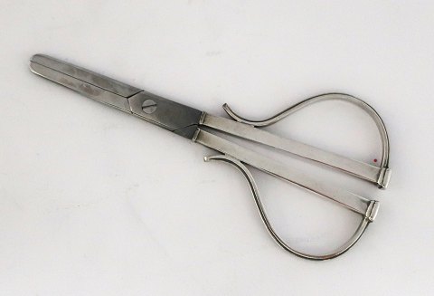 Cohr. Grape scissors sterling (925). Length 14.2 cm.