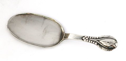 Evald Nielsen sølvbestik no. 3. Sølv (925). Kagespade. Længde 16,2 cm.