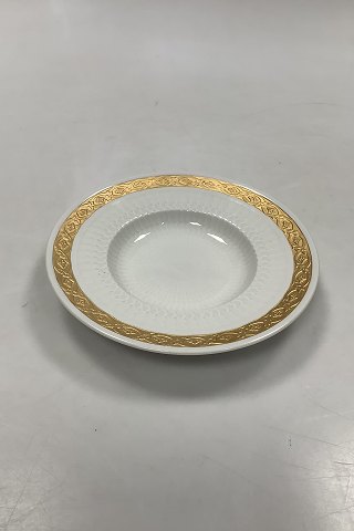 Royal Copenhagen Guld Vifte Lille Dyb Tallerken No 11518