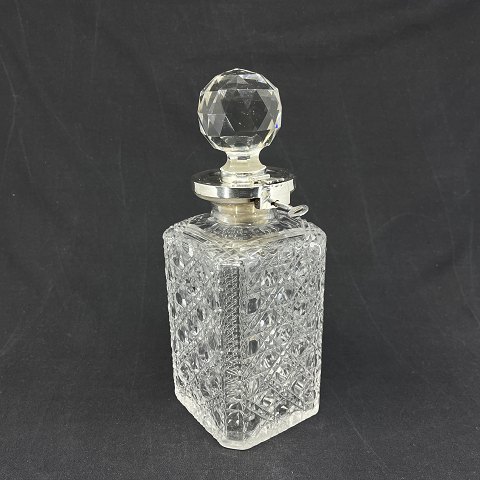 English decanter with lock
