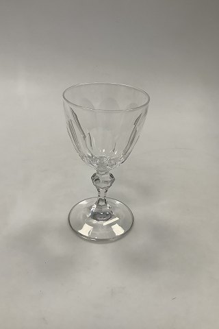 Red wine Glass French with knob