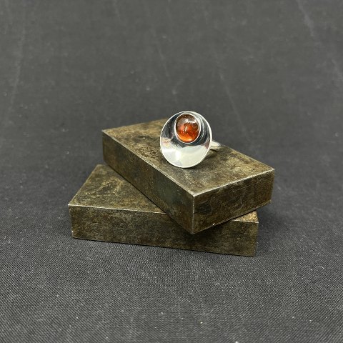 Amber ring by N. E. From