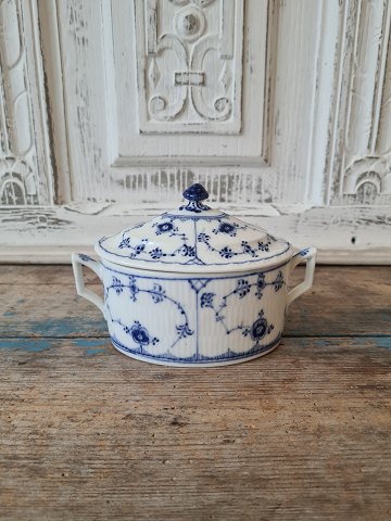 Royal Copenhagen Blue fluted rare oval sugar bowl no. 434