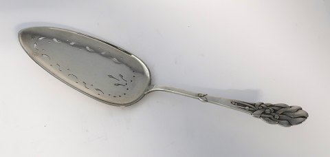 Heimbürger. Sølvbestik (830). Mistelten. Fiskespade. Længde 27 cm. Produceret 
1915.