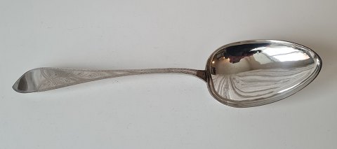 Empire potage spoon in silver 35.5 cm.