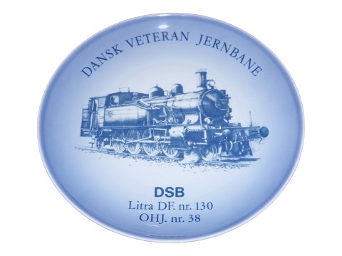 Bing & Grøndahl Togplatte 
Dansk Veteranplatte No. 9
