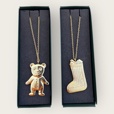 Georg Jensen
Golden Christmas
Christmas ornament
Teddy bear / Sock
*DKK 300