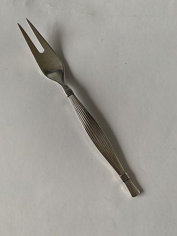 Topping fork #Gitte Silver plated.
Produced by O.V. Mogensen.
Length 15 cm
