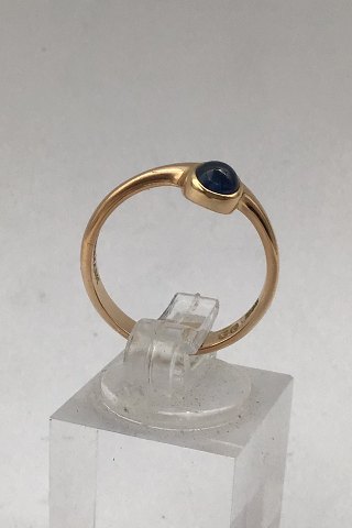 Bent Gabrielsen 14K Guld Ring No. 825 (Safir)