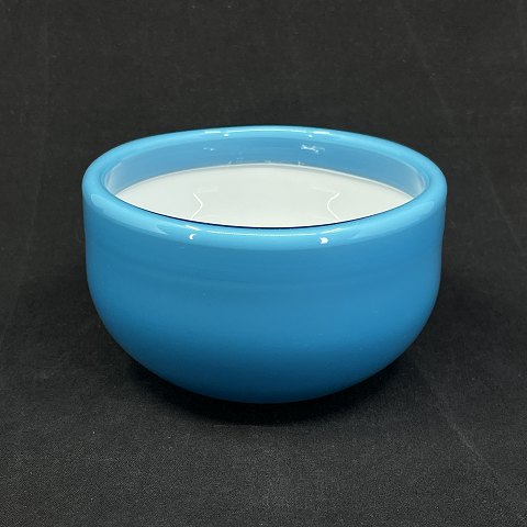 Oceanblå Palet skål, 13 cm.
