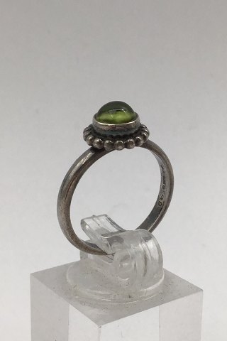 Georg Jensen Sterling Sølv Ring No. 9B (Peridot)