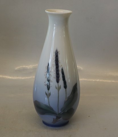 2916-4055 Kgl. Vase med blomst 18 cm Kongelig Dansk
