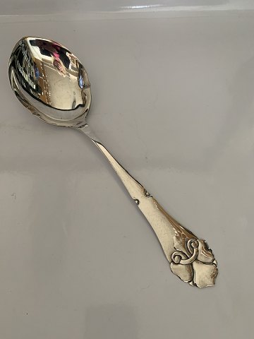 Serveringsske Fransk Lilje Sølv 
Længde 27 cm