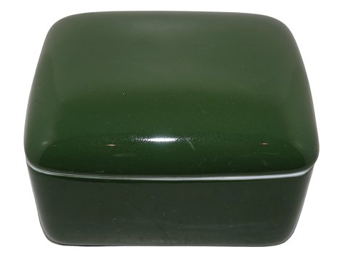 Lyngby Danild 
Green square bowl for butter