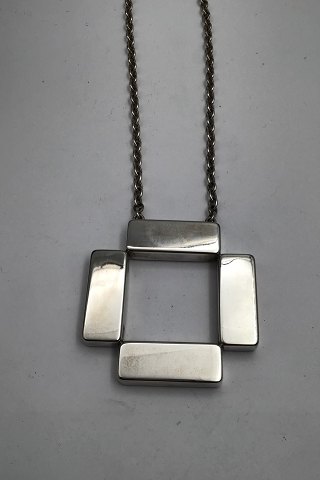 Georg Jensen Sterling Silver Necklace No. 379 Astrid Fog