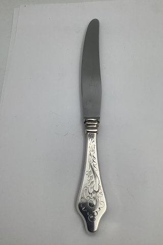 Antik Rokoko Sølv Spisekniv
