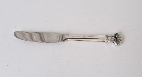Monica lunch knife in sterling silver and steel