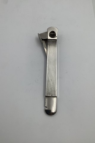 Danish Sterling Silver/Steel Cigar Cutter