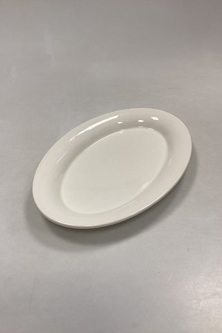 Royal Copenhagen Ursula Oval Plate in White No. 621