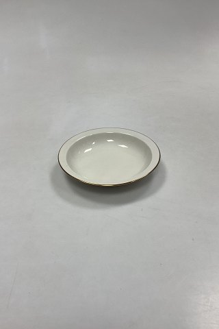 Royal Copenhagen  Creme Svejfet med Guld (Stel 1235) Lille skål No. 9777