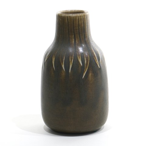 Saxbo vase i stentøj modelnummer 8. H: 17,5cm