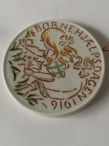 Børnehjælpsdagsplatte 1916