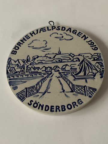 Børnehjælpsdagsplatte 1919 Sønderborg