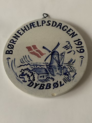 Børnehjælpsdagsplatte 1919 Dybbøl.