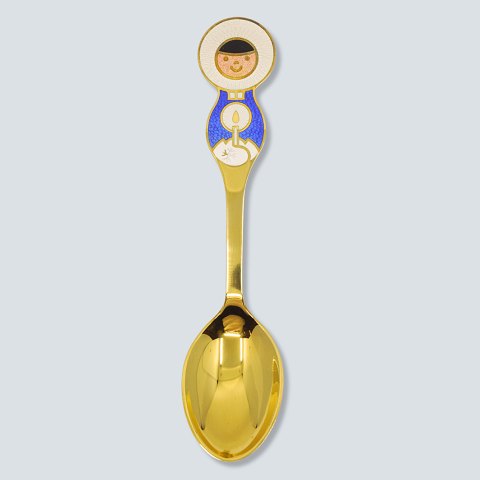 A. Michelsen; Christmas spoon 1973, Ib Antoni