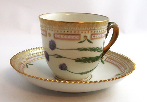 Royal Copenhagen. Flora Danica. Coffee cup 17cl. Model # 3597 (1 quality). 
Jasione montana L