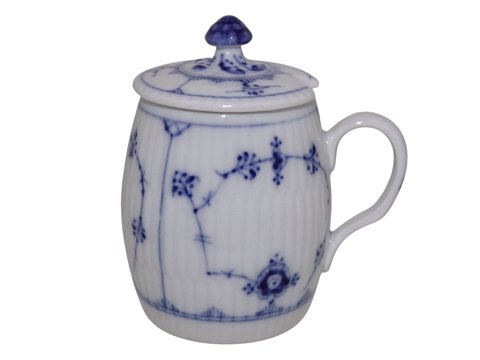 Blue Fluted Plain
Mustard jar