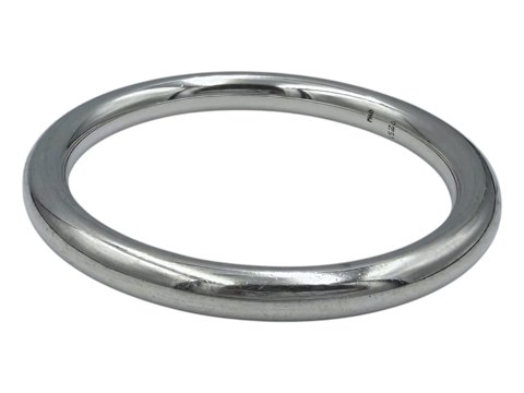 Ole Waldemar Jacobsen sterlingsølvKlassisk armring i lækkert kraftigt design