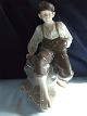 Royal Copenhagen Figurine Boy on Rock No 1659