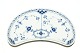 Royal Copenhagen Blue Fluted Half Lace, Dish Half Moon shape