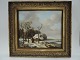 Lundin Antique 
presents: 
Hendrik 
van de sande 
Bakhuyzen
 (1795-1860)
 Netherlands
 winter scene