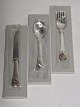 Georg Jensen 
Anniversary Spoon, fork & knife.
1904 - 1979