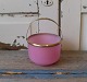 1800tals kandisskål i lyserød opaline