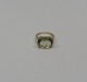 10kt. guld ring prydet med stor grøn ametyst på 9,29ct.