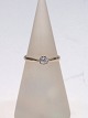 14k guldring m. brillant. Str 50½