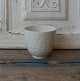 Royal Copenhagen Blanc de Chine vase med mønster i relief no. 4046