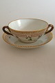 Royal Copenhagen Flora Danica Bouillon cup with saucer No 3612