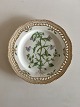 Royal Copenhagen Flora Danica Gennembrudt Frokosttallerken No 20/3554