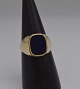 14k herrering m. lapis lazuli. Str. 70,5