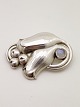 Georg Jensen sterling silver tulip brooch 100B